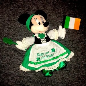 Irish Minnie Mouse Plush Doll